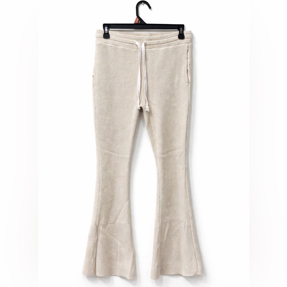 American Eagle Waffle Knit Flare Lounge Pants
